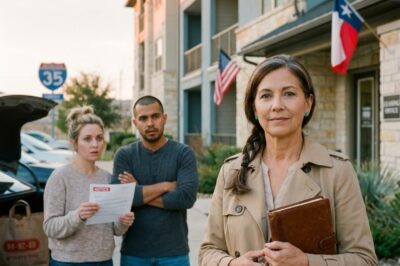 My daughter told me I should move out, all because her husband tossed out a cold line: “This house doesn’t have room for one more person,” as if I were a burden instead of her own mother. I didn’t argue. I just quietly packed up, walked out, and remembered every word they said. Three months later, I bought the very building they were living in, and that morning, they got a rent notice they never saw coming.