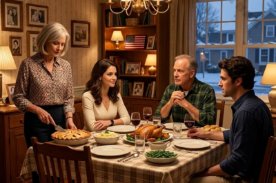 At Sunday dinner, my son brought his new girlfriend home to meet the family. She was polite, graceful, and gave the impression of being almost perfect from the very first moment. The atmosphere in the house was warm and peaceful, when under the table, he gently squeezed my hand three times, the old signal between father and son, as if reminding me to stay calm and watch more carefully because there were a few things that still did not make him feel completely at ease.