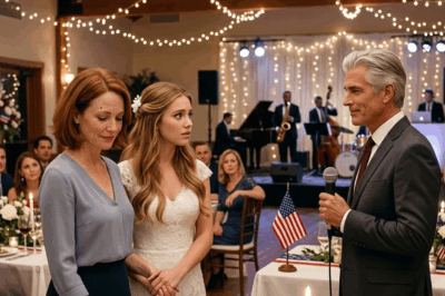 I raised my daughter on my own, spending my whole life making sure she could have a perfect wedding day. But right in the middle of the ceremony, in front of more than 400 guests, the groom’s biological father suddenly made a few remarks that stopped me cold, as if all my sacrifices were suddenly being brushed aside at the most important moment. Until I calmly stood up, looked him straight in the eye, and asked, “Do you know who I am?” and his smile disappeared.