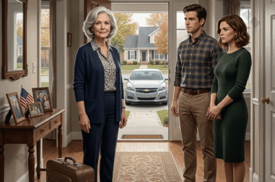 While folding clothes in my room in a suburban American home, I was left speechless when my daughter-in-law set my suitcase out in the hallway and said this was no longer a place for me, while my son just stood there in silence. After spending one freezing night in my car in the bitter cold of November, the truth in the house ownership papers, revealed in the office the next morning, left both of them staring at me in shock.