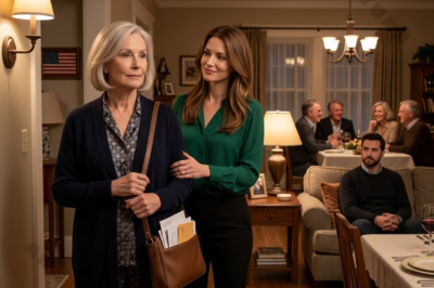 In the home I had cared for over so many years, my daughter-in-law gently said that the living room should be kept for guests that night, then subtly guided me out into the hallway. While laughter still echoed around the familiar sofa and my son remained silent, I lightly touched the stack of papers in my purse, stayed calm, and chose not to say the one thing that could have changed the entire room before the night was over.