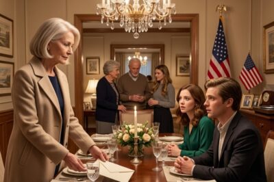 My daughter-in-law looked at me and said that I was no longer suited to stay in the very home I had spent a lifetime building and caring for beside my husband, while my son simply stood there in silence as if everything had already been decided long ago. I did not argue, nor did I try to hold on to anything. I quietly put everything in order, sold the house I had once cared for with all my heart, and left without a word. What I did not expect was that sometime later, they would be the very ones to come looking for me first.