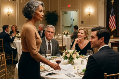 Right at the pre-wedding party, my daughter’s future groom said bluntly, “Rosa, go help out in the kitchen. I’ll be more comfortable sitting with everyone!”, and his mother simply smiled and agreed in front of 70 guests. I stood up and said, “No,” then calmly stated one condition about respect that made the whole room fall silent. And from that moment on, he understood there are boundaries no one is allowed to cross.