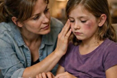 My daughter walked into the house in tears and whispered: “Uncle hit me just because I got an A and his son didn’t.” I looked at the mark on her cheek and felt my whole body go cold, but I didn’t yell or make a scene. I stayed calm, took a photo, and made one quiet decision that could change the balance of my family forever before anyone realized what was about to happen.