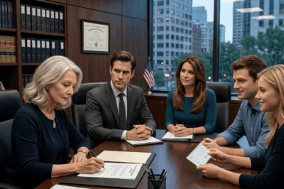 My son gently said that the family had planned to move me to a more suitable place to live, and that the old house would also be rearranged to make it easier to care for me in the future. I did not argue. I simply signed the papers quietly, as if I had gone along with everything. But on the day the buyer arrived with the deposit, the notary announced one detail that made the whole room fall silent.