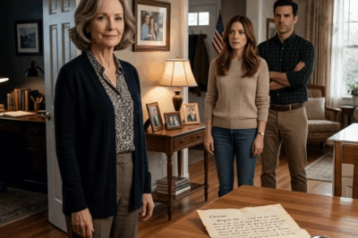 After 31 years as a nurse, I came home and found the door to my study locked. My daughter-in-law calmly told me that the room was no longer meant for me. I did not argue. I simply smiled as if I had accepted it. But at daybreak, the door was open, and the letter I left on the desk left her stunned.