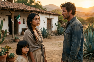 Esa noche, cuando toda la tierra estaba sumida en un frío silencioso, una viuda cargando a su hijo se detuvo frente a la puerta de mi rancho y dijo algo que parecía tan simple… pero en ese instante, todo lo que había enterrado durante veinte años comenzó a despertar, y por primera vez entendí que hay cosas que, por más que intentes olvidarlas… siempre encuentran la forma de regresar.