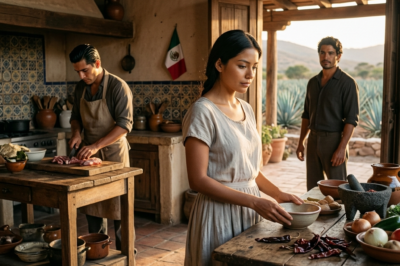 Ella llevaba cinco días sin probar alimento, perdida y sin rumbo, hasta que un hacendado millonario apareció como su única esperanza en medio de la desesperación. Lo que parecía un rescate inesperado pronto se convirtió en una inquietante revelación, cuando descubrió que alguien de su pasado, quien le había arrebatado todo, estaba más cerca de lo que imaginaba, viviendo bajo el mismo techo donde creyó encontrar refugio.